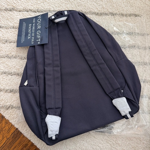 Polo Ralph Lauren Backpack Navy Blue - Picture 3 of 5